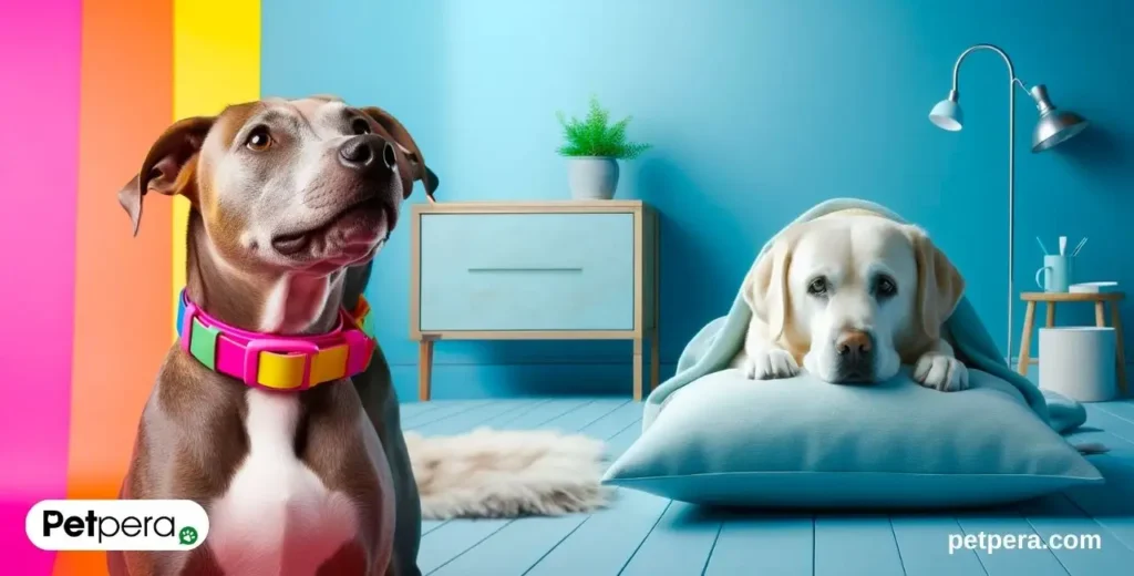 Parvovirüs olmuş köpek